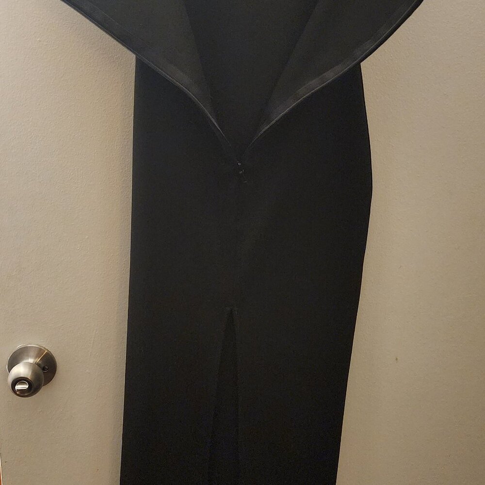 Sexy Strapless long black dress - Picture 4 of 9